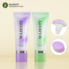 Tubo de envasado de cuidado de la piel con el tubo cosmético de plástico vacío personalizado