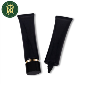 Tubos de plástico cosméticos triangulares para loción, lavado de cara, crema de manos, protector solar, cuidado de la piel, diseño único, 30mm de diámetro