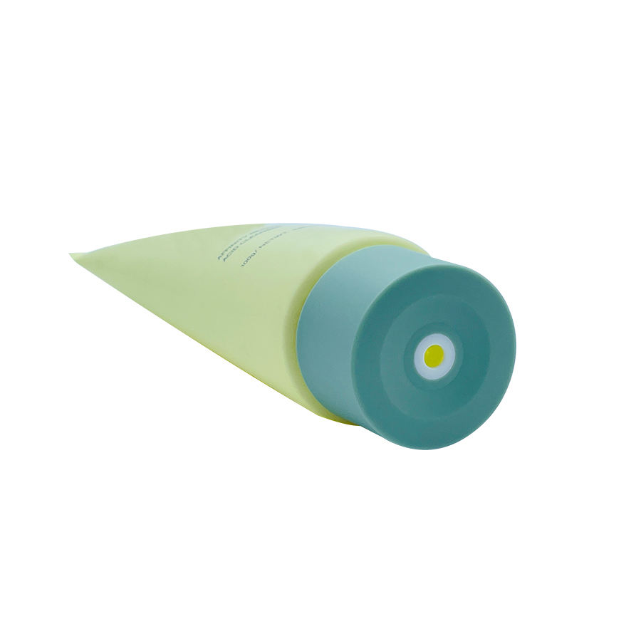 Envase de tubo de plástico con tapón de rosca de dispensación media, adecuado para limpiador Facial, loción facial, crema, envase cosmético vacío