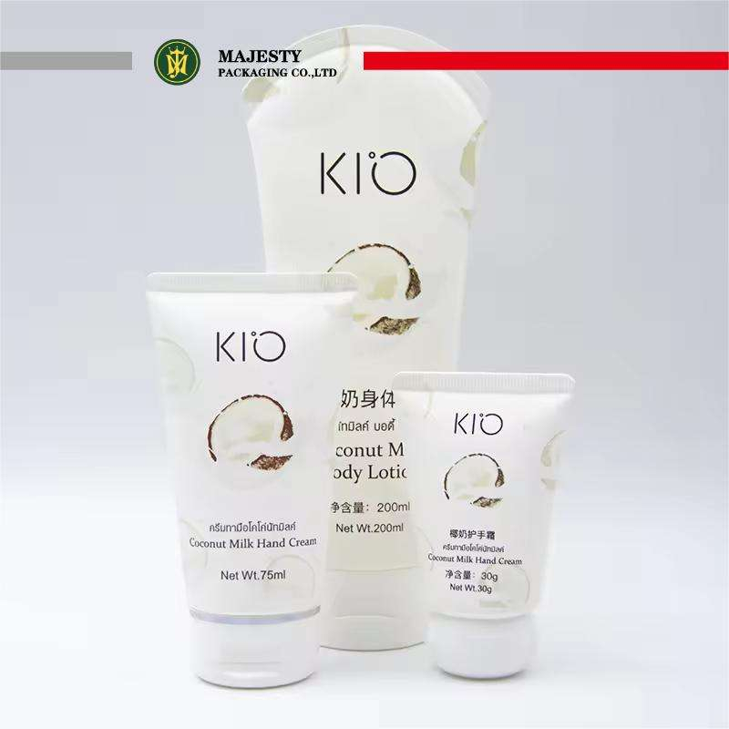 Tubos de plástico personalizados para el cuidado de la piel, loción exprimible para limpiador Facial, crema de manos, crema para ojos, cosméticos de protección solar, 30ML-200ML