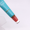 Aplicador de bola de 4 rodillos personalizado, tubo cosmético vacío con cabezal de interruptor de encendido/apagado para tubo cosmético de masaje de crema para ojos