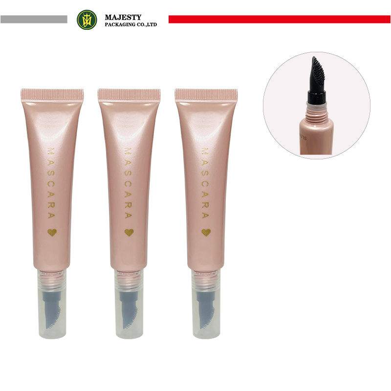 Tubo de embalaje cosmético de plástico vacío OEM CheapDia.19 OEM con aplicador de silicio Tubo de masaje de máscara de embalaje cosmético