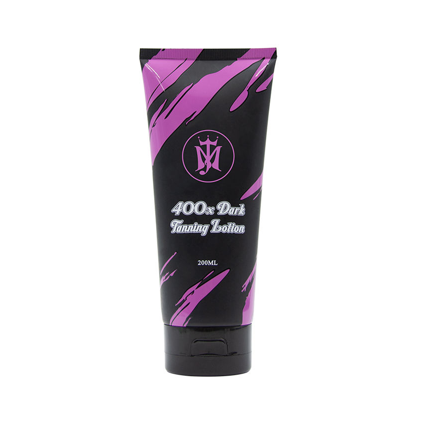 Tubo de embalaje de loción de PE, negro mate personalizado, 150 Ml, tubos de plástico vacíos para apretar, protector solar facial, champú y mascarilla, cosméticos