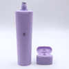 Tubo de plástico plano ovalado personalizado de 100 ml para el cuidado de la cara, máscaras de suero para la piel con tapa abatible y protector solar/embalaje de crema BB