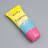 Tubo cosmético de plástico vacío Mini Squeeze de 3ml con logotipo personalizado para protector solar facial y tubo de base de mano para el cuidado facial