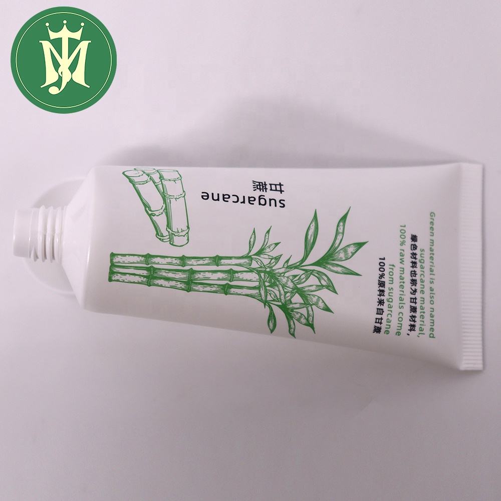 Tubos exprimibles vacíos degradables con logotipo personalizado, tubos de plástico para envases cosméticos ecológicos con precios directos de fábrica