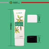 Tubo de plástico reciclable ecológico para cosméticos y protector solar, envase suave para loción de manos
