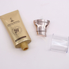OEM alto brillo 50ml ABL/PBL tubo laminado plano ovalado bomba sin aire serigrafía crema facial BB maquillaje tubo Base embalaje