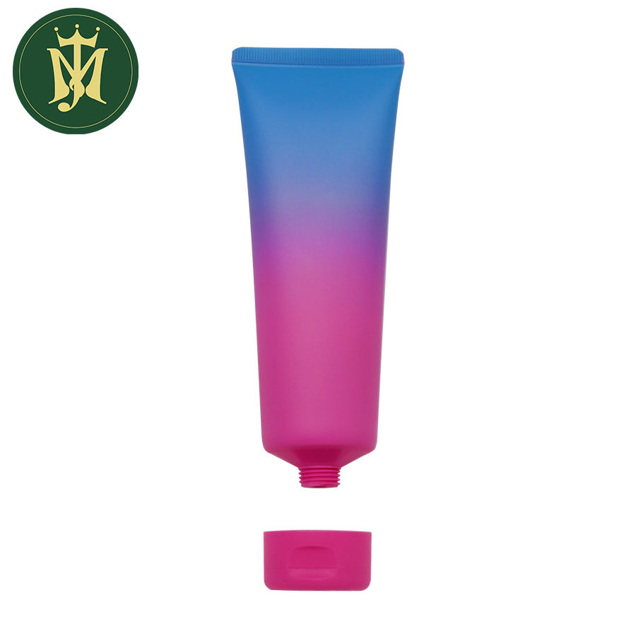 Tubos de plástico vacíos personalizados de 80 ml a 120 ml para envases de crema de manos cosmética y limpieza facial