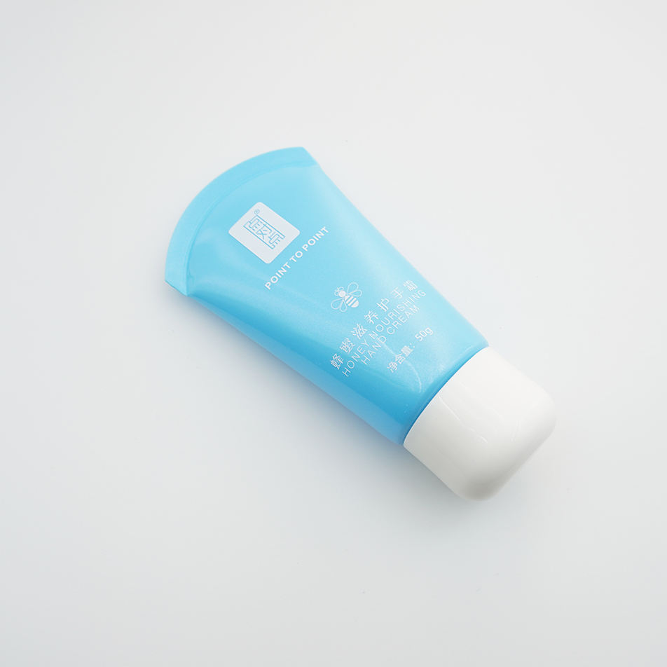 Tubos cosméticos de plástico vacíos personalizados de 50 ml con tapas de bola redondas Envases de crema de manos para productos para el cuidado de la piel y mascarillas faciales Rímel