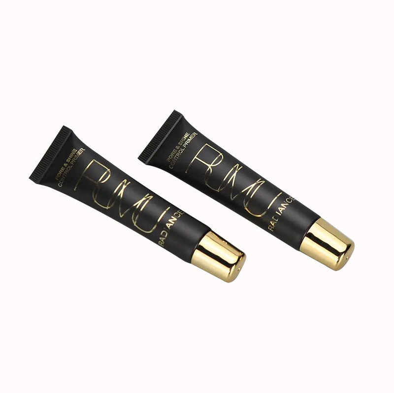 Tubo exprimido personalizado de 10g, 10ml y 15ml para brillo labial, lápiz labial, bálsamo labial, envases de plástico vacíos, color personalizado
