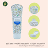 Tubos de plástico vacíos para crema para el cuidado de la piel y protector solar de fábrica OEM, para loción, champú, crema para ojos, embalaje, serigrafía, tubo cosmético