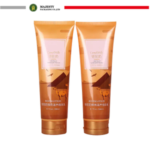 Venta al por mayor, limpiador facial vacío ecológico, tubo de compresión suave, embalaje cosmético vacío personalizado, crema de loción para 200ml 250ml