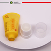 Rollo de tubo de plástico cosmético en tubos con aplicador de bola única grande, plástico para uso en cuidado personal
