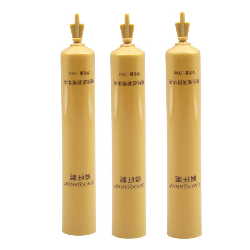 Tubos de muestra de plástico blando desechables para esencia facial 5 ml 10 ml 15 ml 25 ml Tamaños para cosméticos Limpiador Champú Máscaras para el cuidado de la piel