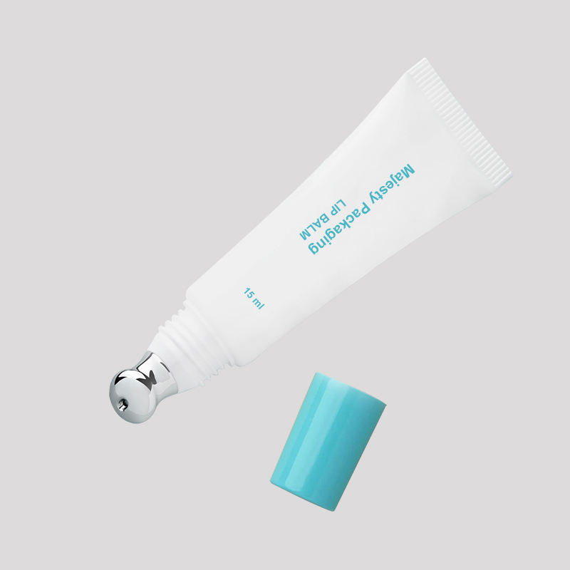 Tubo cosmético para apretar labios con punta de Metal, tubo de plástico para masaje ocular de aleación de Zinc, embalaje para suero para pestañas, 10 Ml a 25 Ml