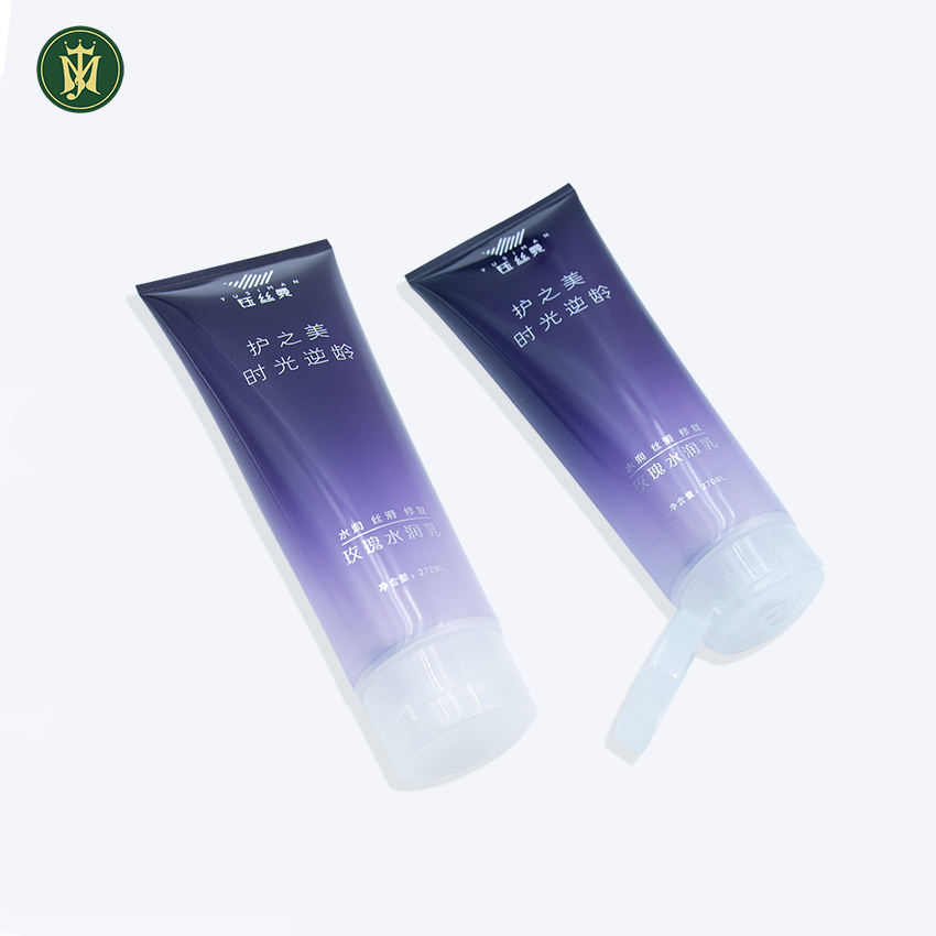 Tubo de embalaje de plástico de lujo personalizado para loción corporal, acondicionador de cabello, Gel de ducha, crema de baño para cosméticos faciales y mascarillas