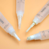 Tubos de brillo de labios de plástico vacíos con cabezal de cepillo, envase exprimidor de cosméticos limpio, embalaje para maquillaje, cuidado de labios