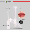 Lápiz labial vacío, brillo de labios, tubo de plástico, cuidado de la piel, embalaje cosmético, aplicador de cepillo, embalaje personalizable de plástico fácil de usar