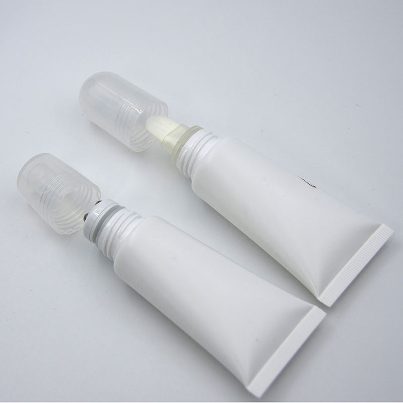 Tubo de crema exprimidor cosmético multifunción personalizado para lavado de cara y crema para ojos cepillo de silicona rodillo bola embalaje de plástico