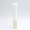 Tubo de crema para ojos de plástico PE de pequeño volumen, 10ml, 20ml, 30ml, con aplicador de boquilla puntiaguda, tubos de plástico cosméticos vacíos