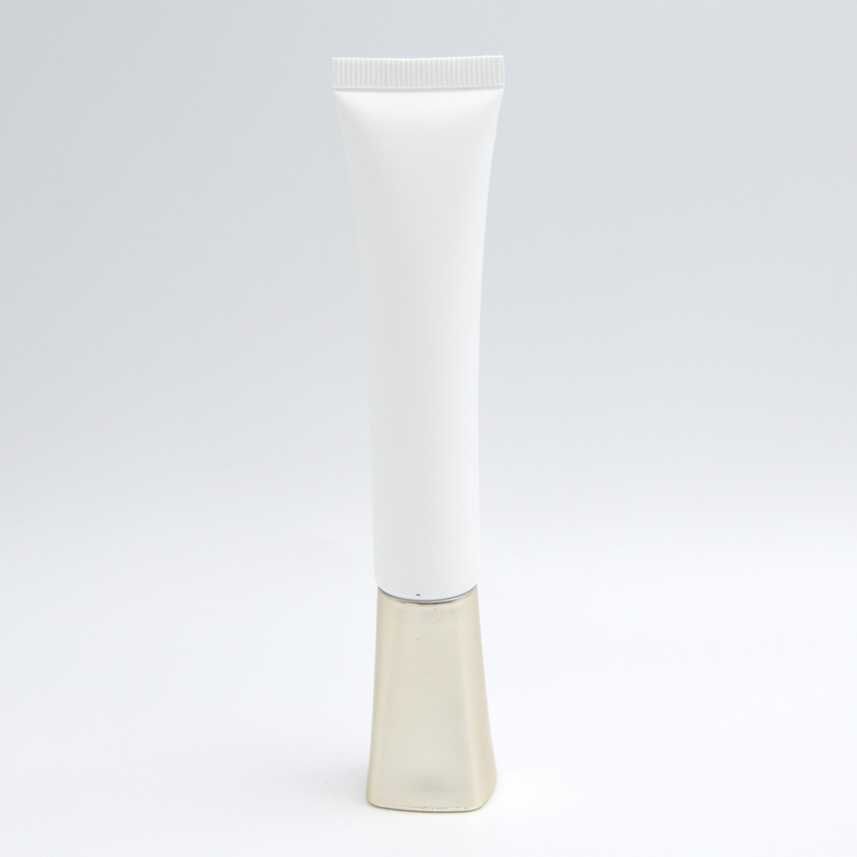 Tubo de crema para ojos de plástico PE de pequeño volumen, 10ml, 20ml, 30ml, con aplicador de boquilla puntiaguda, tubos de plástico cosméticos vacíos