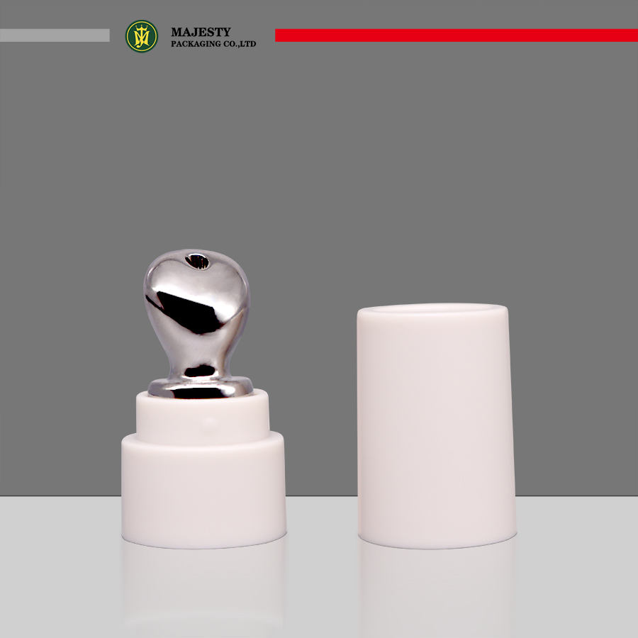 Tubo de crema para ojos, tubo de brillo de labios suave, aplicador de aleación de Zinc de 19mm de diámetro, tapa de rosca de 10 ~ 30ml de capacidad, se puede llenar desde la parte superior