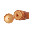 Tubo personalizado de 40 mm de diámetro, 60 ~ 150 ml, impresión de etiquetado con tapa abatible para cremas faciales, loción corporal, cuidado facial, limpiador facial