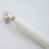 Tubo de compresión triangular con logotipo personalizado, embalaje vacío de 30mm, crema de lavado de cara, lápiz labial, 0,5mm de espesor, Material PP, tapón de rosca, protector solar