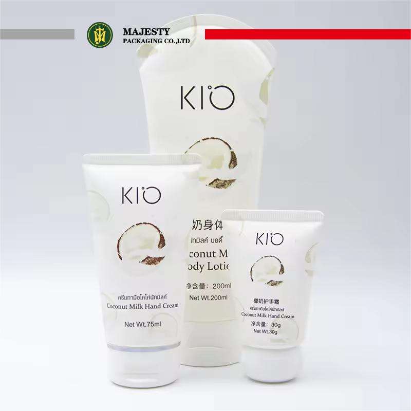 Tubos de plástico personalizados para el cuidado de la piel, loción exprimible para limpiador Facial, crema de manos, crema para ojos, cosméticos de protección solar, 30ML-200ML