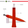 Embalaje de tubo cosmético de plástico vacío, tubo de bálsamo labial para crema de ojos, aplicador de masaje de aleación de Zinc o cerámica, embalaje de tubo para cuidado de la piel