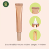 ABL Rose Gold Champaign Gold 15ml 20ml 30ml Squeeze Cosmetic Plastic Tubes Envases para protector solar y crema para ojos