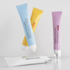 Tubo de plástico para crema para ojos con aplicador puntiagudo, embalaje cosmético de plástico para el cuidado de la piel, embalaje de tubo personalizado de 10ml, 20ml y 30ml