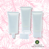 Tubo de plástico blanco suave personalizado para cosméticos vacío 60ml 100ml 120ml tapa abatible para crema de ojos champú crema de manos protector solar