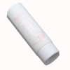 Tubos de embalaje de crema de manos cosmética de PE suave mate respetuosos con el medio ambiente para mascarillas faciales de lavado de cara para el cuidado de la piel con espacio para serigrafía