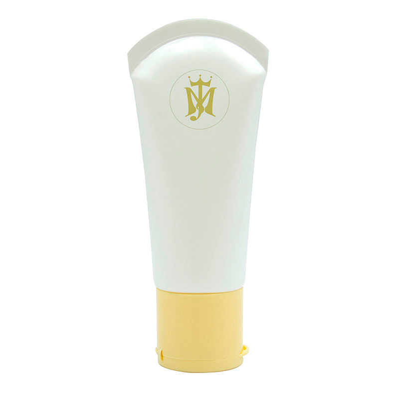 Tubo cosmético suave del tubo del apretón de la loción del PE vacío personalizado con la tapa abatible para el lavado de cara y la máscara de protección solar, etc.