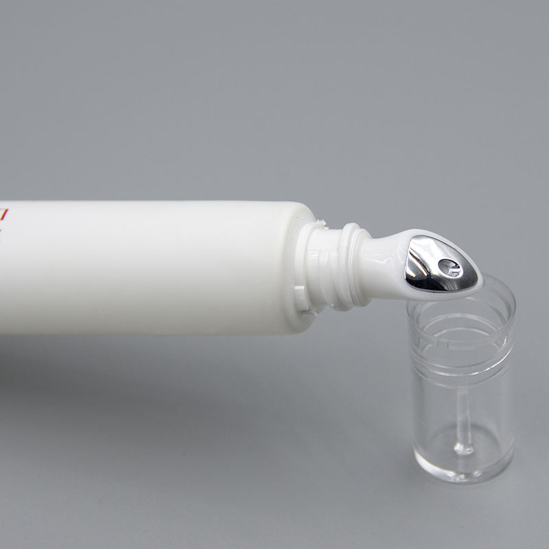 Embalaje de tubo de PE suave blanco personalizado para cosméticos, brillo de labios, lápiz labial, protector solar, limpiador, champú, mascarillas