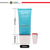 Tubo cosmético de plástico de 45ml, 50ml, 100ml, loción para el cuidado de la piel, crema facial, protector solar, loción corporal, tubo de embalaje cosmético de plástico