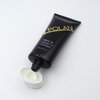 Tubo de plástico vacío personalizado para apretar, crema BB, loción facial para el cuidado de la piel, logotipo impreso, diseño superior abatible, propiedades de protección solar