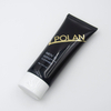 Tubo de plástico vacío personalizado para apretar, crema BB, loción facial para el cuidado de la piel, logotipo impreso, diseño superior abatible, propiedades de protección solar