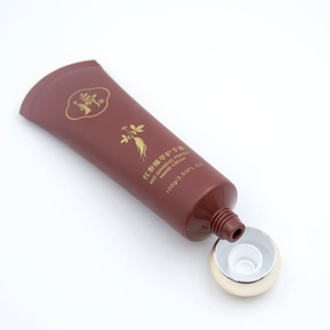 OEM/ODM 50ml-120ml tubo de crema cosmética para ojos embalaje de manguera de plástico cuadrado con tapón de rosca para limpiador facial y crema BB de protección solar