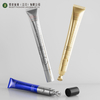 Tubo de crema para ojos con masaje vibratorio de aluminio personalizado ABL, 15ml, embalaje cosmético de plástico, aplicador de lápiz labial, superficie de etiquetado