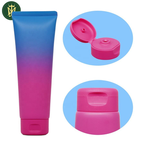Los tubos plásticos de encargo 80ml-120ml vacían el empaquetado del tubo para la limpieza facial cosmética de la crema de manos