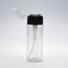 Vacío vacío 100ml 200ml botella de plástico de tóner de piel personalizada botella de plástico de bomba de removedor de esmalte de uñas líquido cosmético vacío