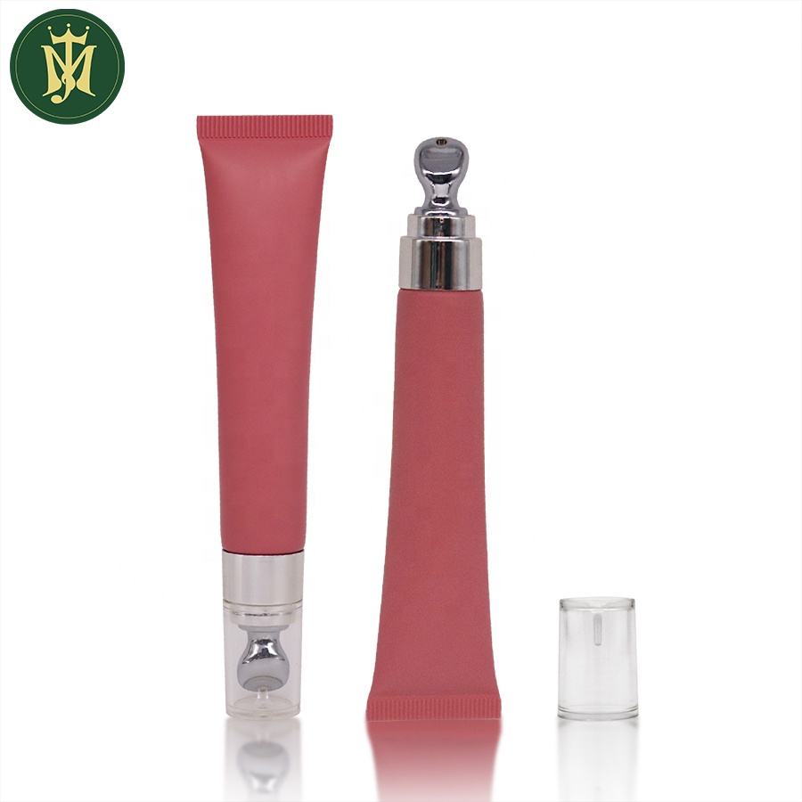 Tubo de crema para ojos suave Cometic, personalizado, 10ml, 15ml, 20ml, cabezal de cerámica y aleación de Zinc, envases de manguera, tubos de plástico para uso cosmético