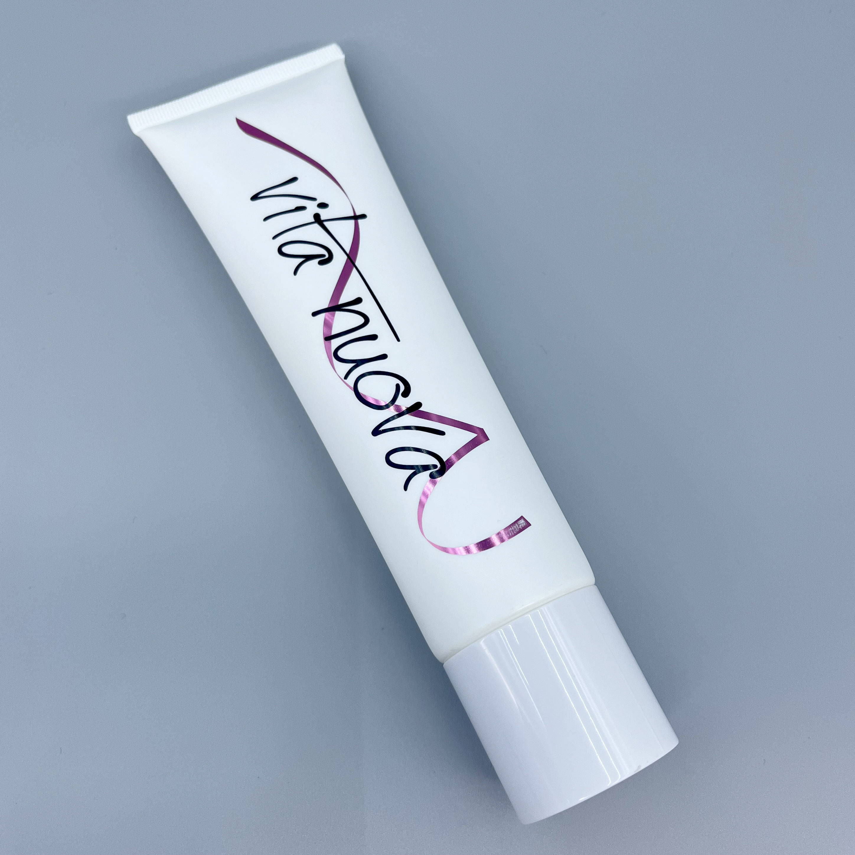 Tubo de plástico cosmético mate con logotipo personalizado para protección solar, crema facial, cuidado de la piel, loción corporal, embalaje, tubo de crema de manos con tapón de rosca