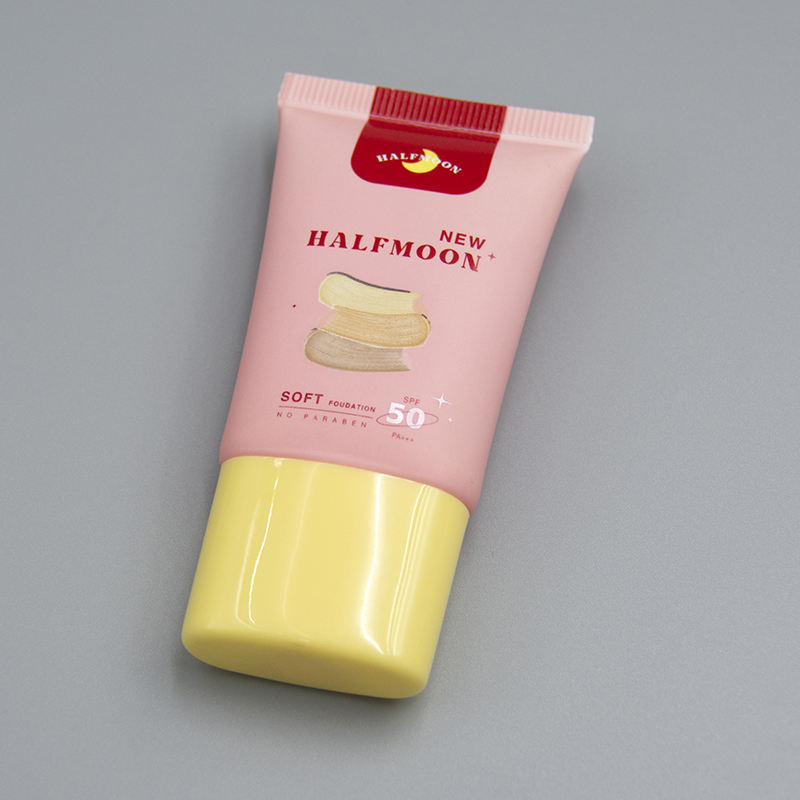 Logotipo personalizado Mini Squeeze Cosmetic Tubo de plástico vacío 30 ml de capacidad Cuidado de la piel facial Crema para base de manos Crema solar