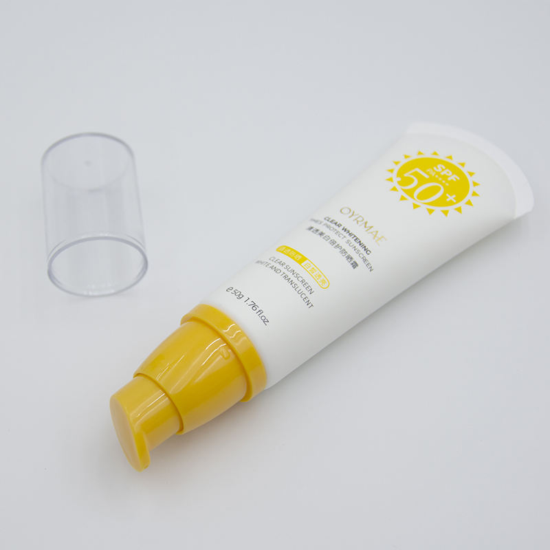 Tubos de plástico personalizados para envases de cosméticos Crema con bomba sin aire BB CC Loción para base y limpiador en crema para ojos Colores surtidos