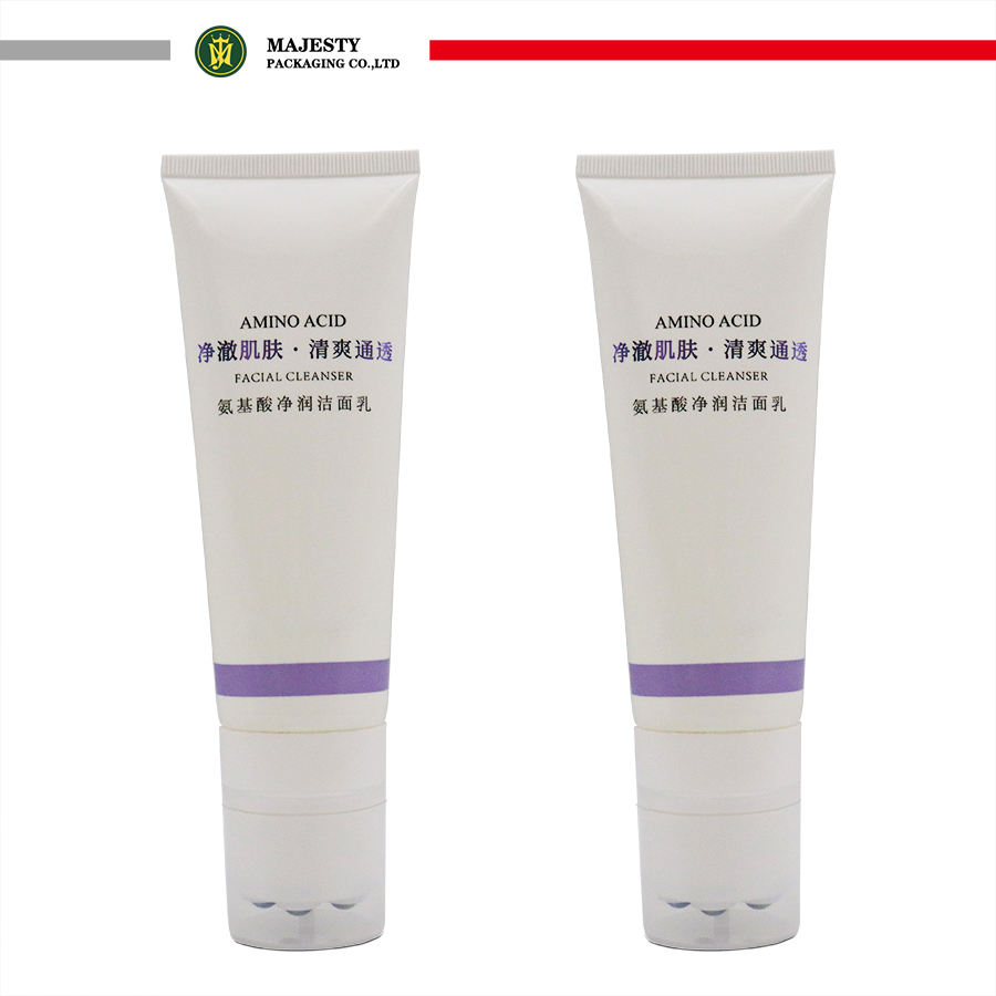 Tubo de bola de acero inoxidable cosmético, limpiador Facial, máscara de protección solar, masaje corporal para pérdida de peso, cuidado plasticonal hecho a mano