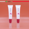 Mini tubos de embalaje de bálsamo labial de plástico, 5ml/10ml/15ml, con aplicador de cepillo, envases vacíos para bálsamo labial